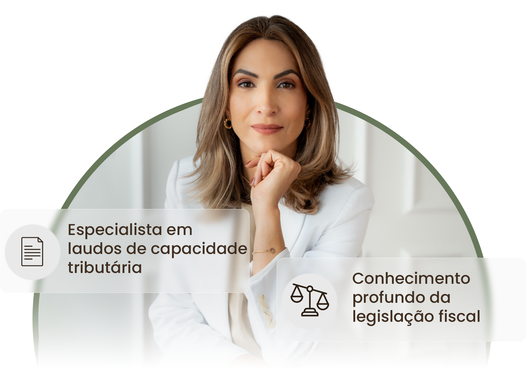 Consultora Fabiana Moreira sorrindo
